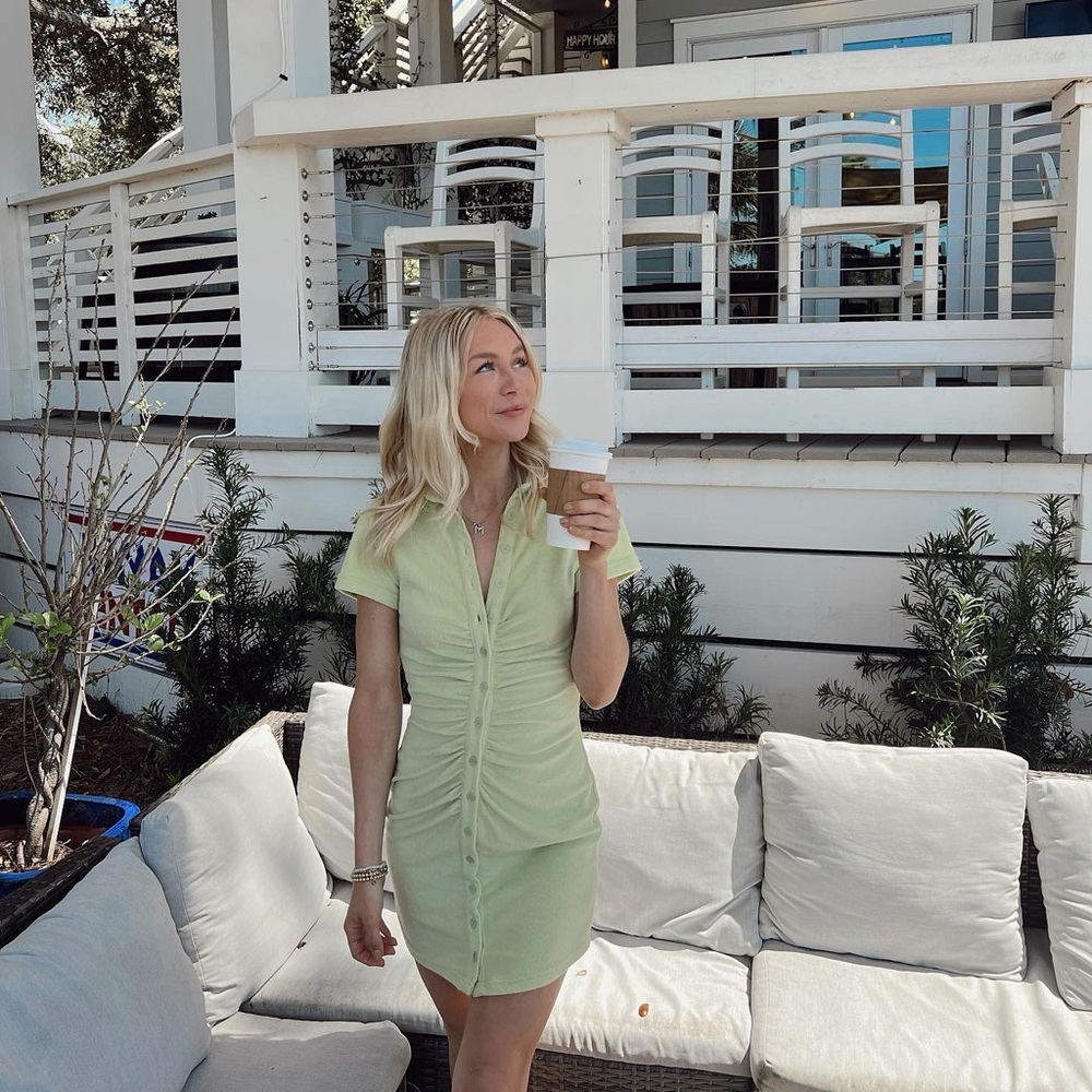 Green dress